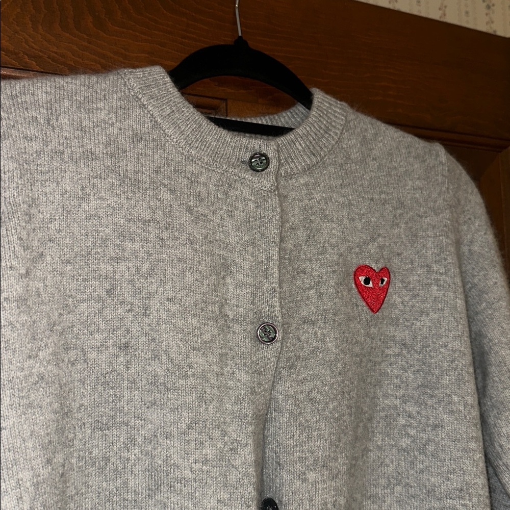 NWOT COMME DES GARÇONS CARDIGAN - Picture 2 of 9